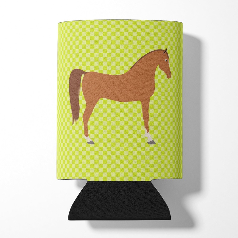 Arabian Horse Green Can or Bottle Hugger BB7737CC