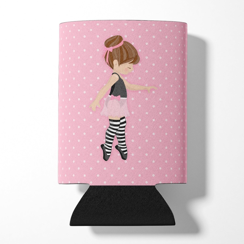 Ballerina Brunette Releve Can or Bottle Hugger BB5175CC