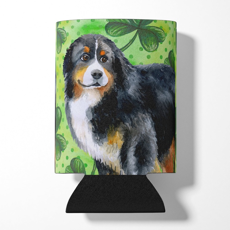 Bernese Mountain Dog St Patrick's Can or Bottle Hugger BB9819CC