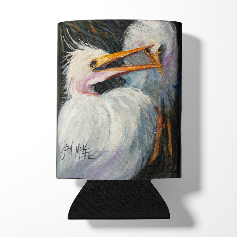 White Egret Can or Bottle Hugger JMK1213CC