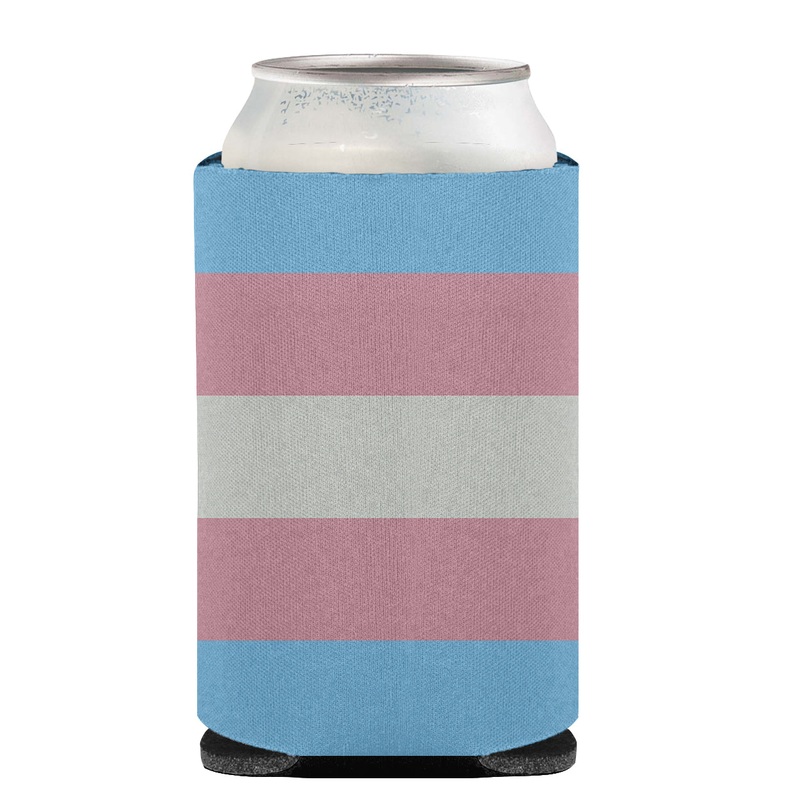 Transgender Pride Can or Bottle Hugger