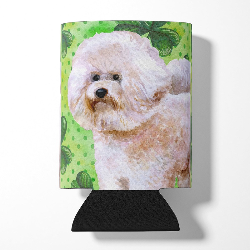 Bichon Frise #2 St Patrick's Can or Bottle Hugger BB9879CC