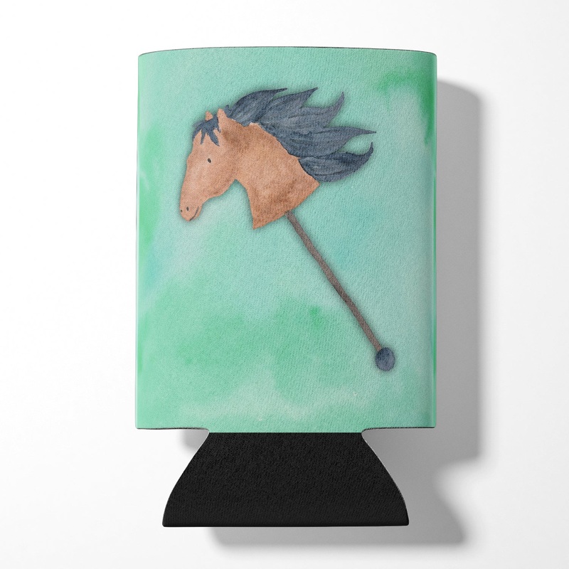 Stick Horse Watercolor Can or Bottle Hugger BB7366CC