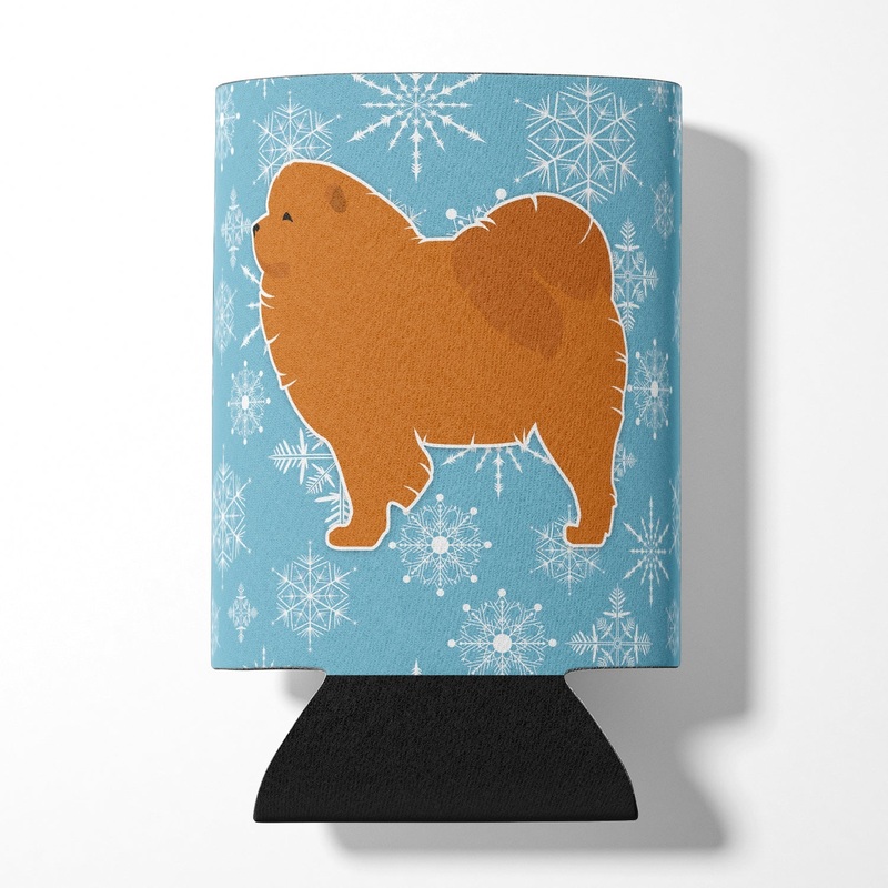 Winter Snowflake Chow Chow Can or Bottle Hugger BB3551CC