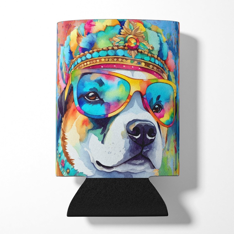 Akita Hippie Dawg Can or Bottle Hugger