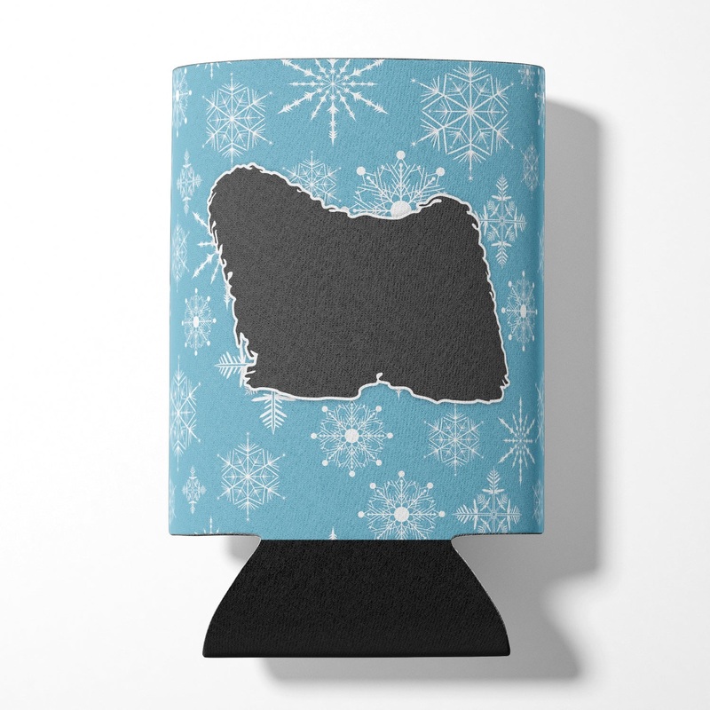 Winter Snowflake Puli Can or Bottle Hugger BB3563CC