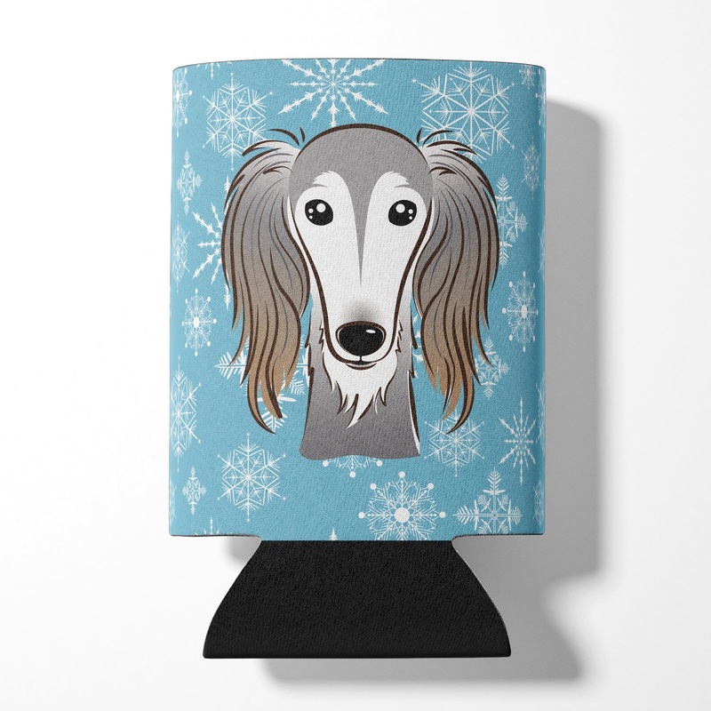 Snowflake Saluki Can or Bottle Hugger BB1663CC