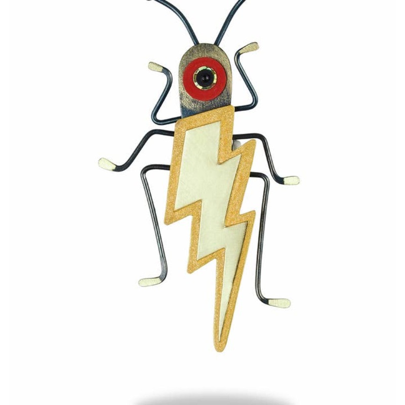 Lightning Bug Pin by Chickenscratch