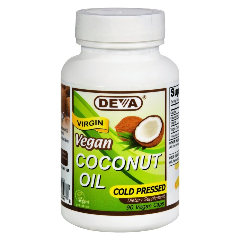 Deva Vegan Vitamins Coconut Oil 90 Capsules