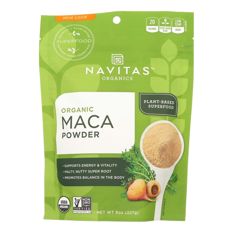 Organic Maca Powder by Navitas Naturals | 8 Oz