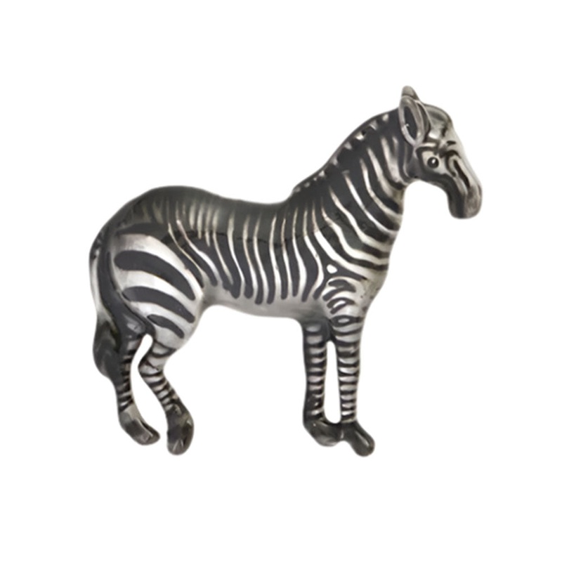 Zebra Brooch by Fable England