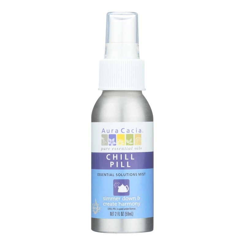 Aura Cacia Chill Pill Essential Oil Mist, 2 Fl Oz