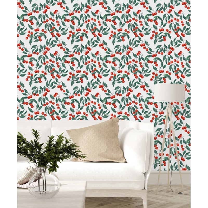 Contemporary Cherry Wallpaper Smart