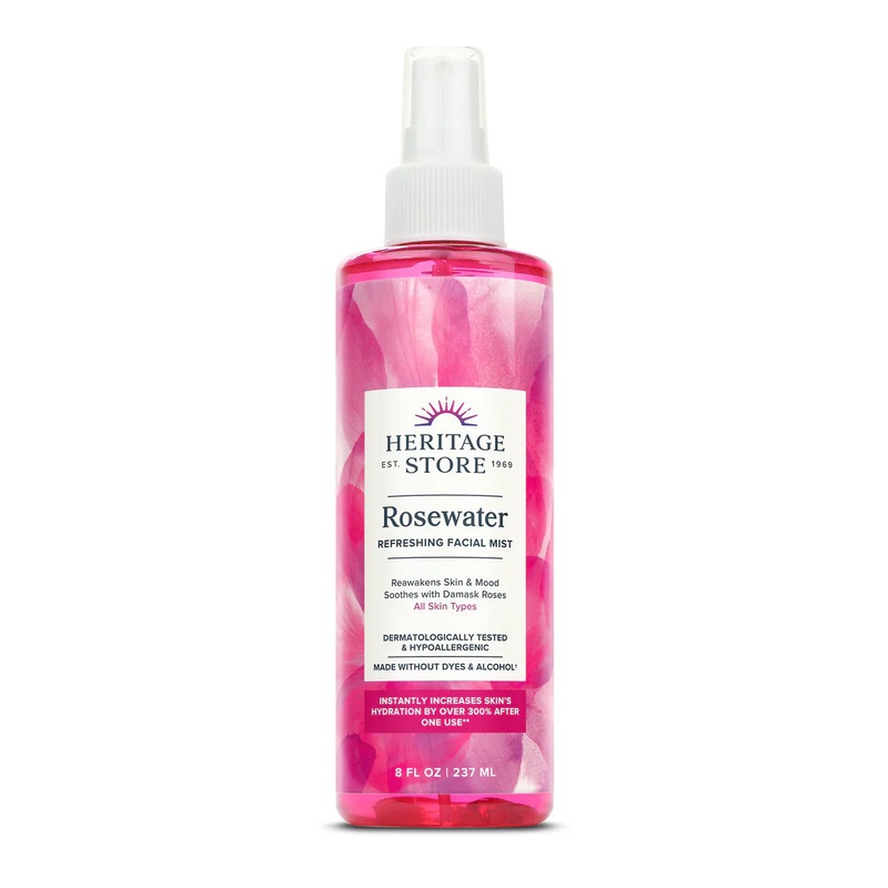 Heritage Products Rosewater Spray - 8 Fl Oz