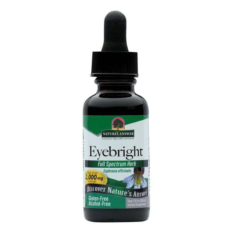Nature's Answer Eyebright Herb Alcohol-Free, 1 Fl Oz