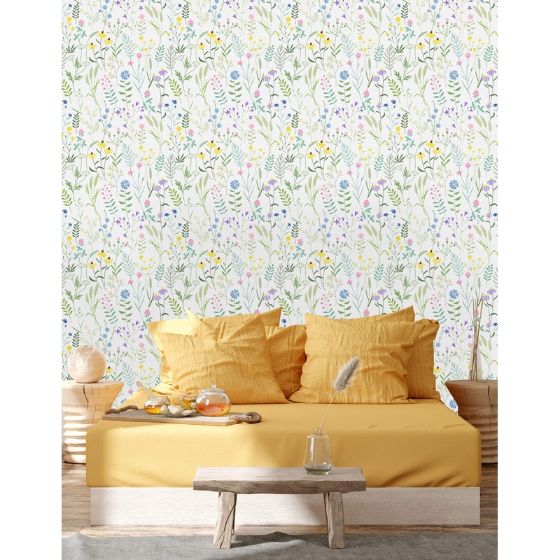 Simple Wild Flowers Wallpaper