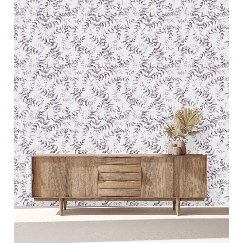 Elegant Leaves Wallpaper Tasteful High-Quality