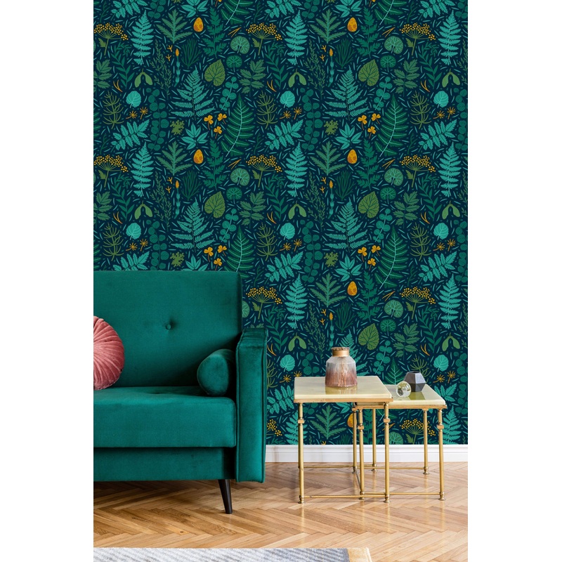 Green Clover Leaves Wallpaper