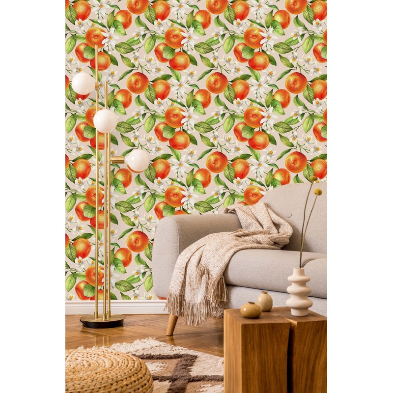 Mandarin Tree Wallpaper