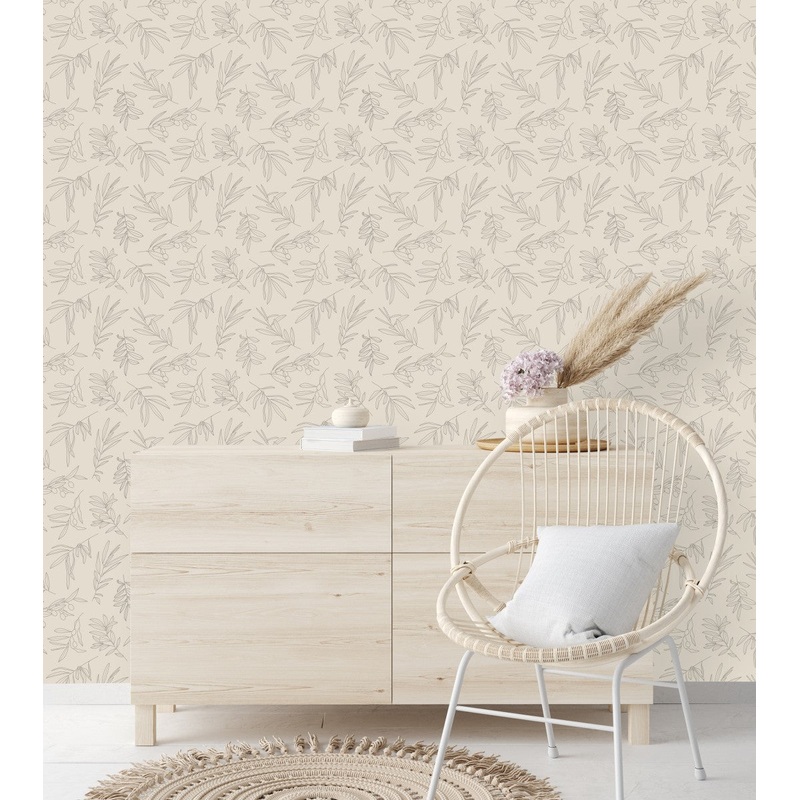 Modish Olive Tree Wallpaper Tasteful