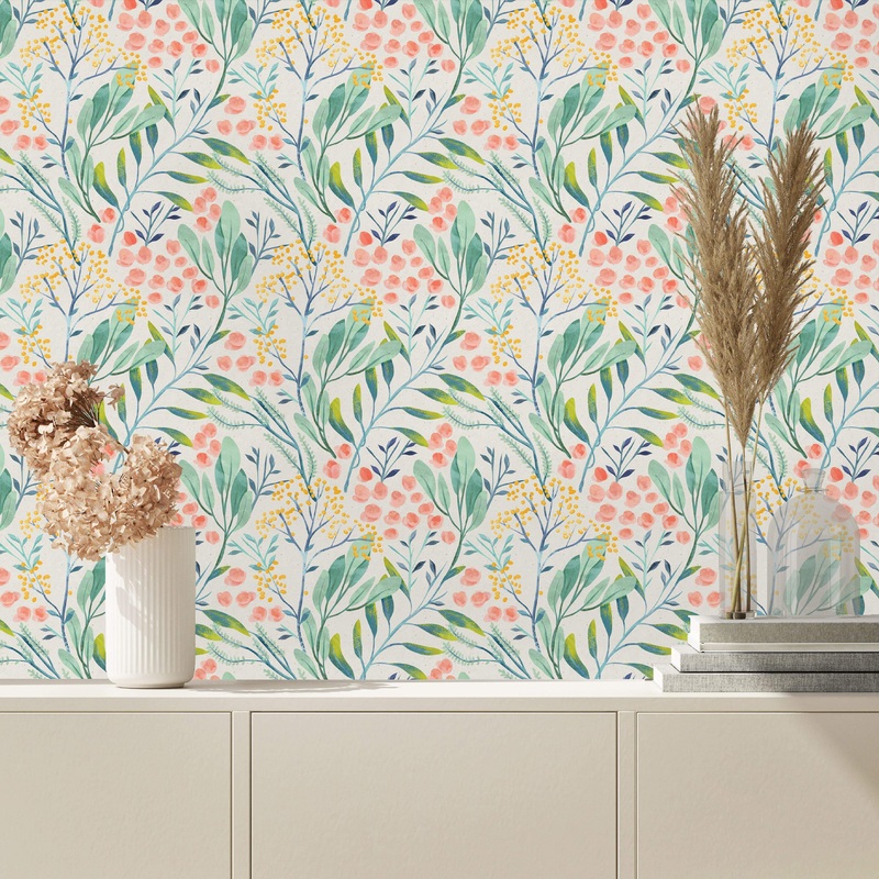 Wild Leaves Wallpaper