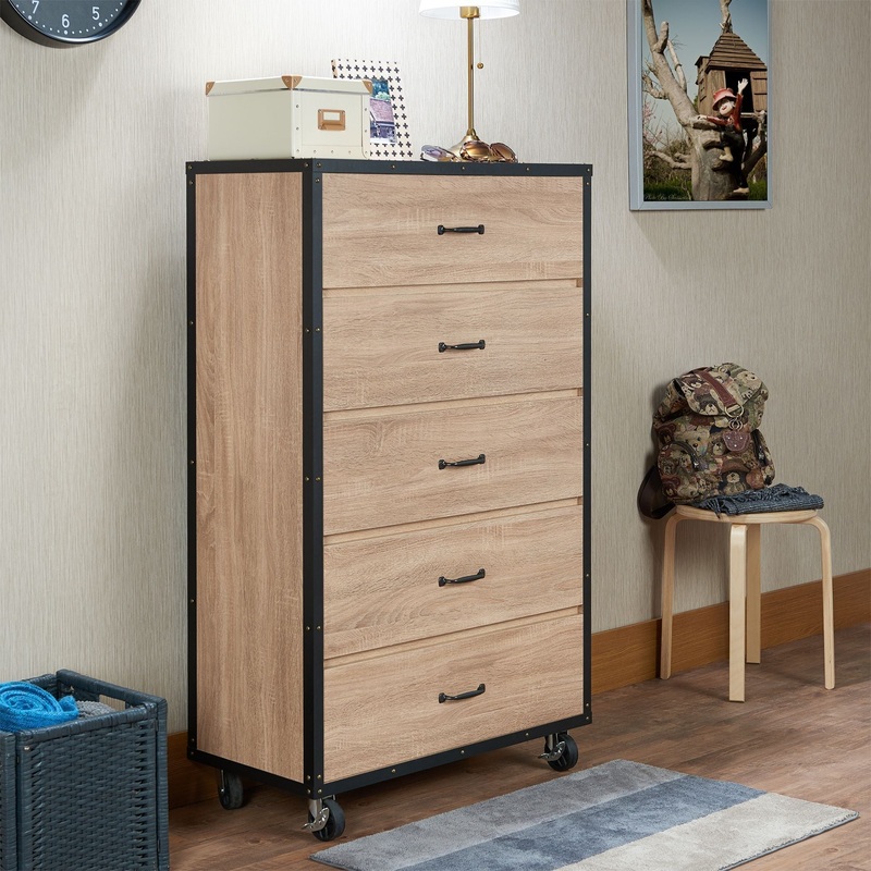 Bemis Chest in Weathered Light Oak