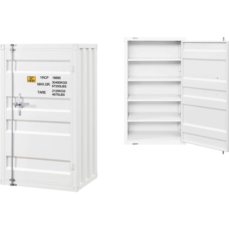 Cargo Chest (Single Door), White