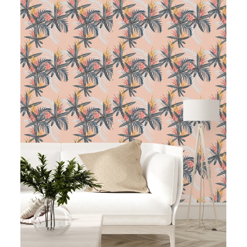 Modish Plant's Leaves Wallpaper Smart