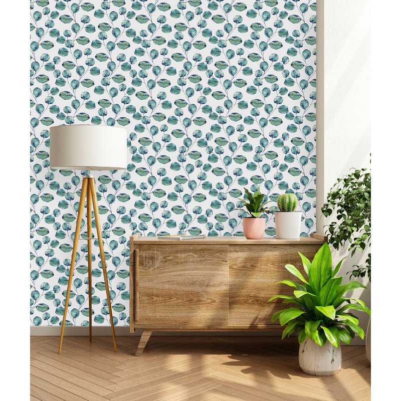 Modish Poplar Leaves Wallpaper Smart