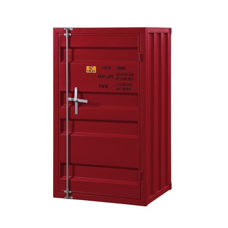 Cargo Chest (Single Door), Red