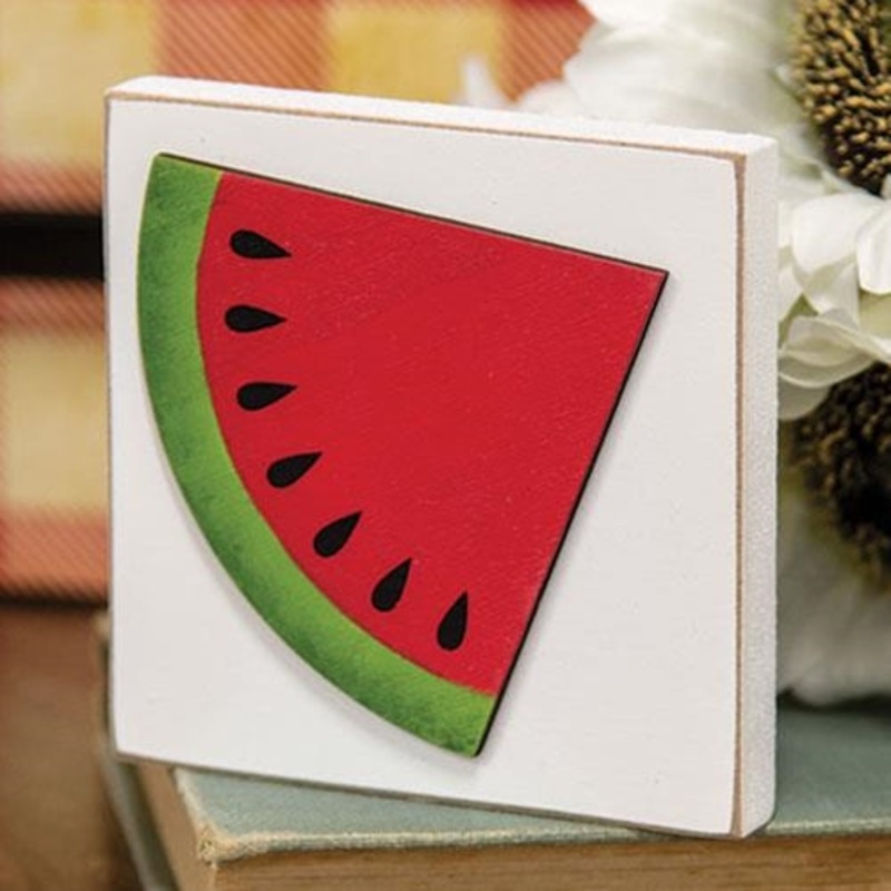 Watermelon Square Block