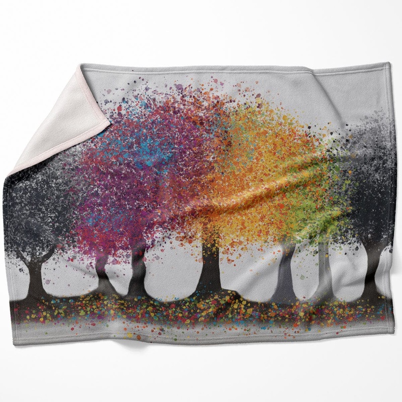 Color in the Grey Forest Blanket