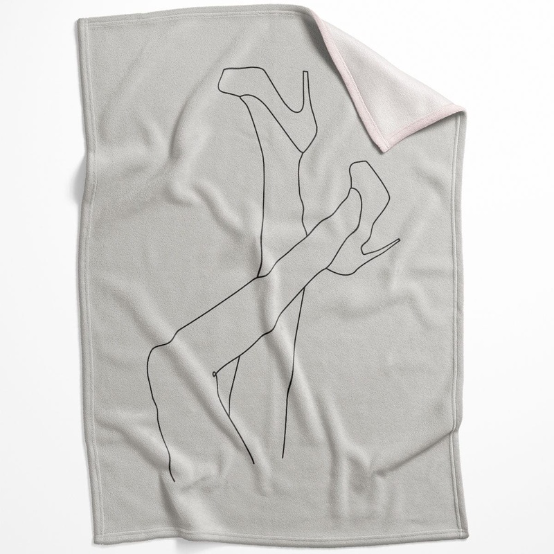 Heels In The Air B Blanket