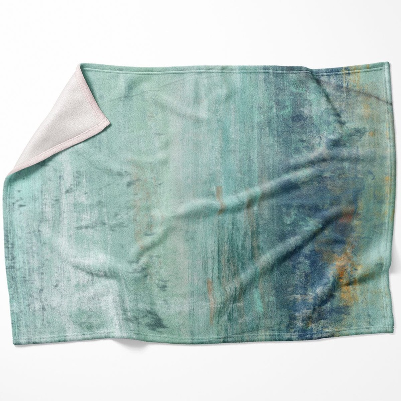 Shades of Turquoise Blanket
