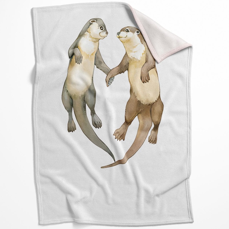 Otter Love Blanket